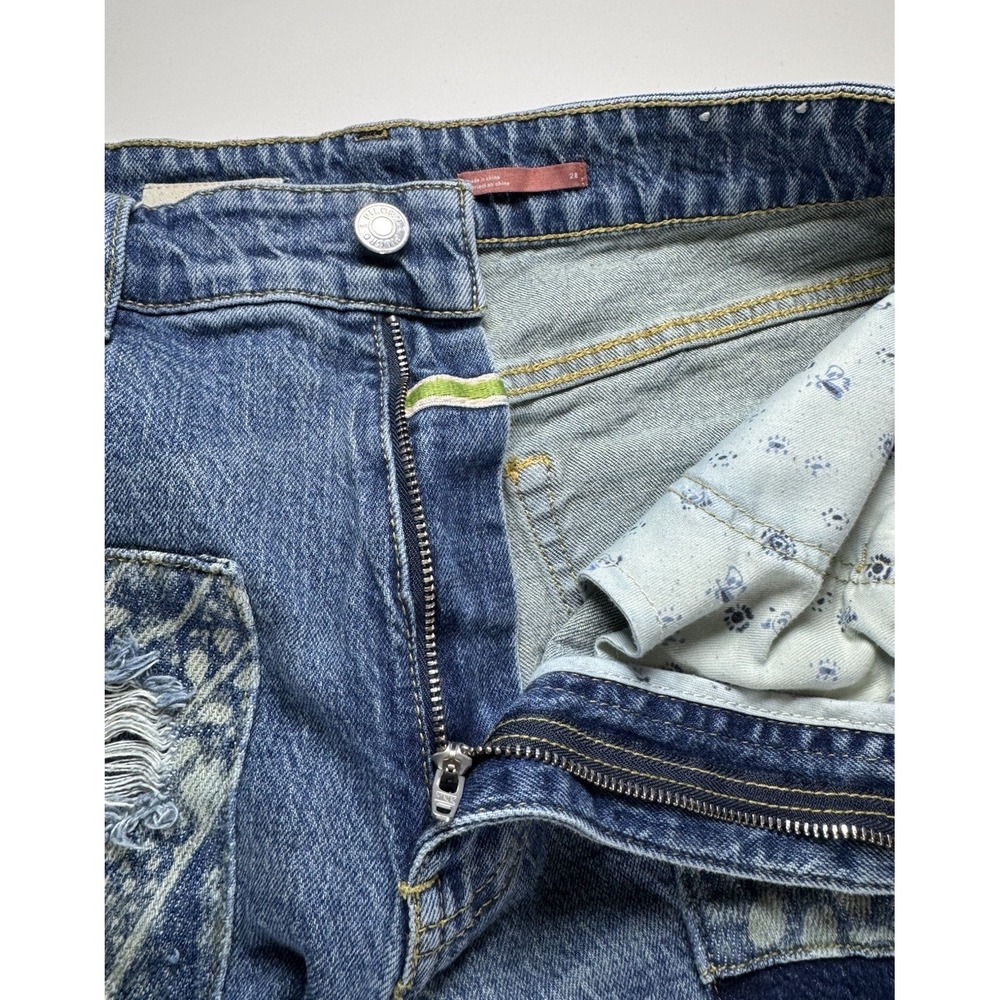 Patchwork Blue Jeans - image 5